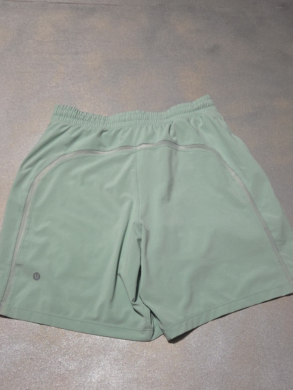 lululemon athletica Men's Sage Green Athletic Shorts